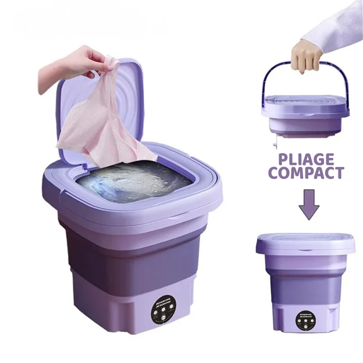 Petite Machine À Laver Pliable Portable