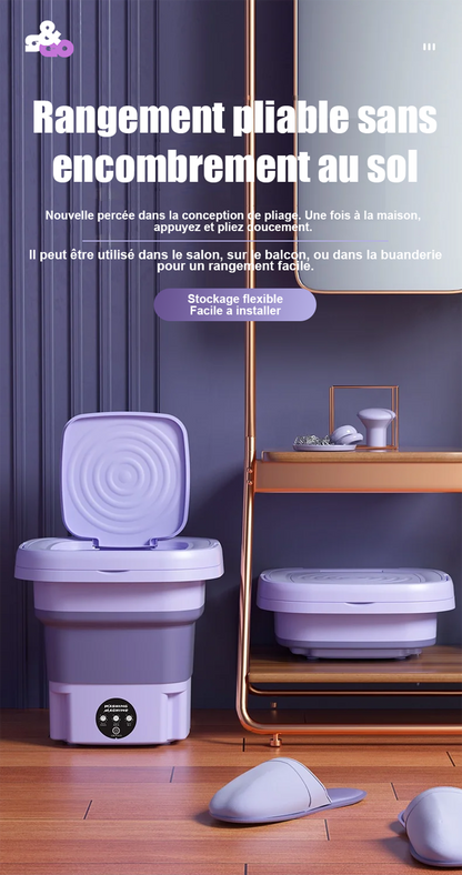 Petite Machine À Laver Pliable Portable