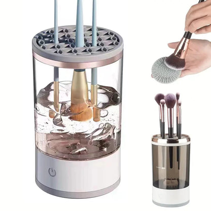 Nettoyeur De Pinceaux De Maquillage Électrique Portable