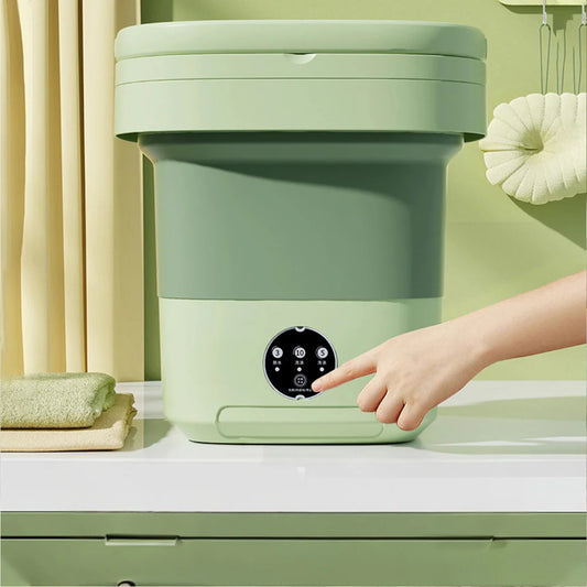 MACHINE A LAVER PLIABLE PORTABLE